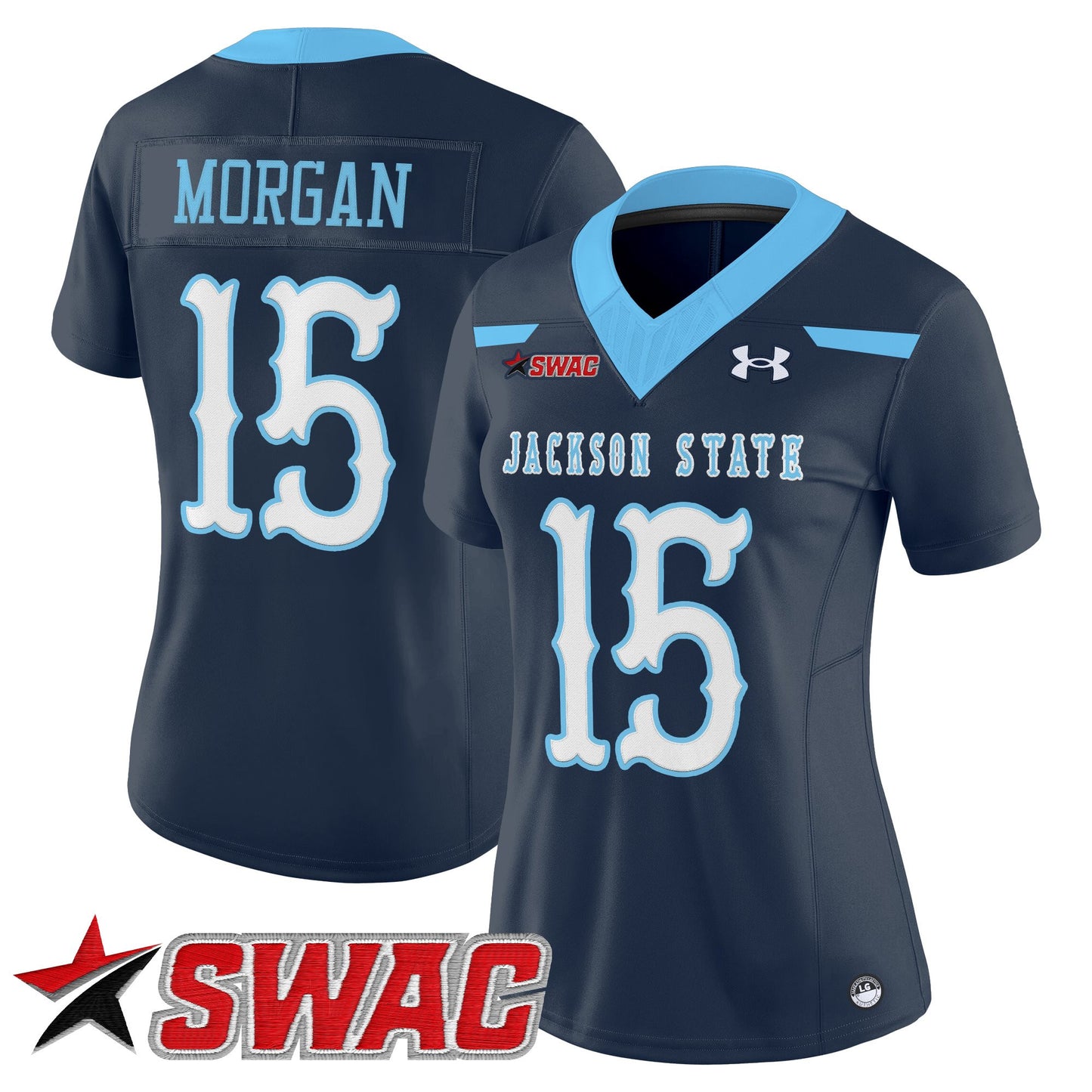 Women's Jackson State Tigers 2026 Vapor Limited Jersey V2 - All Stitched
