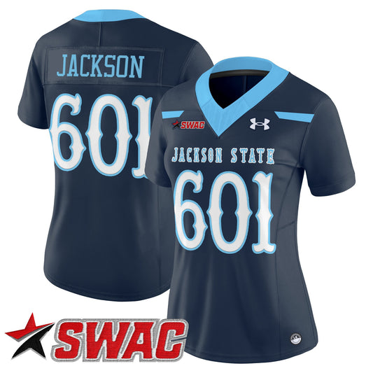 Women's Jackson State Tigers 2026 Vapor Limited Jersey V2 - All Stitched
