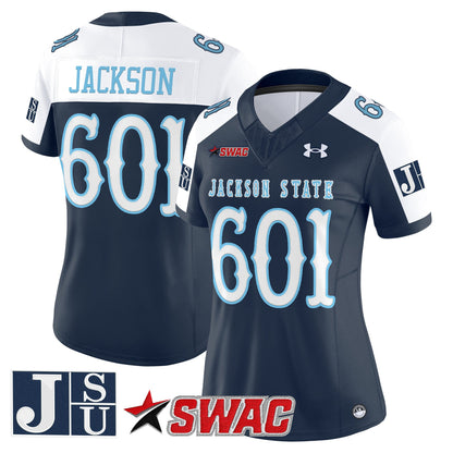 Women's Jackson State Tigers 2026 Vapor Limited Jersey V2 - All Stitched