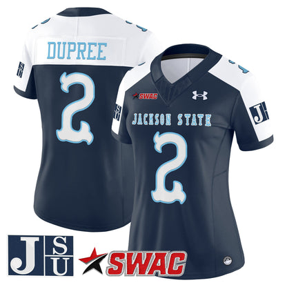 Women's Jackson State Tigers 2026 Vapor Limited Jersey V2 - All Stitched