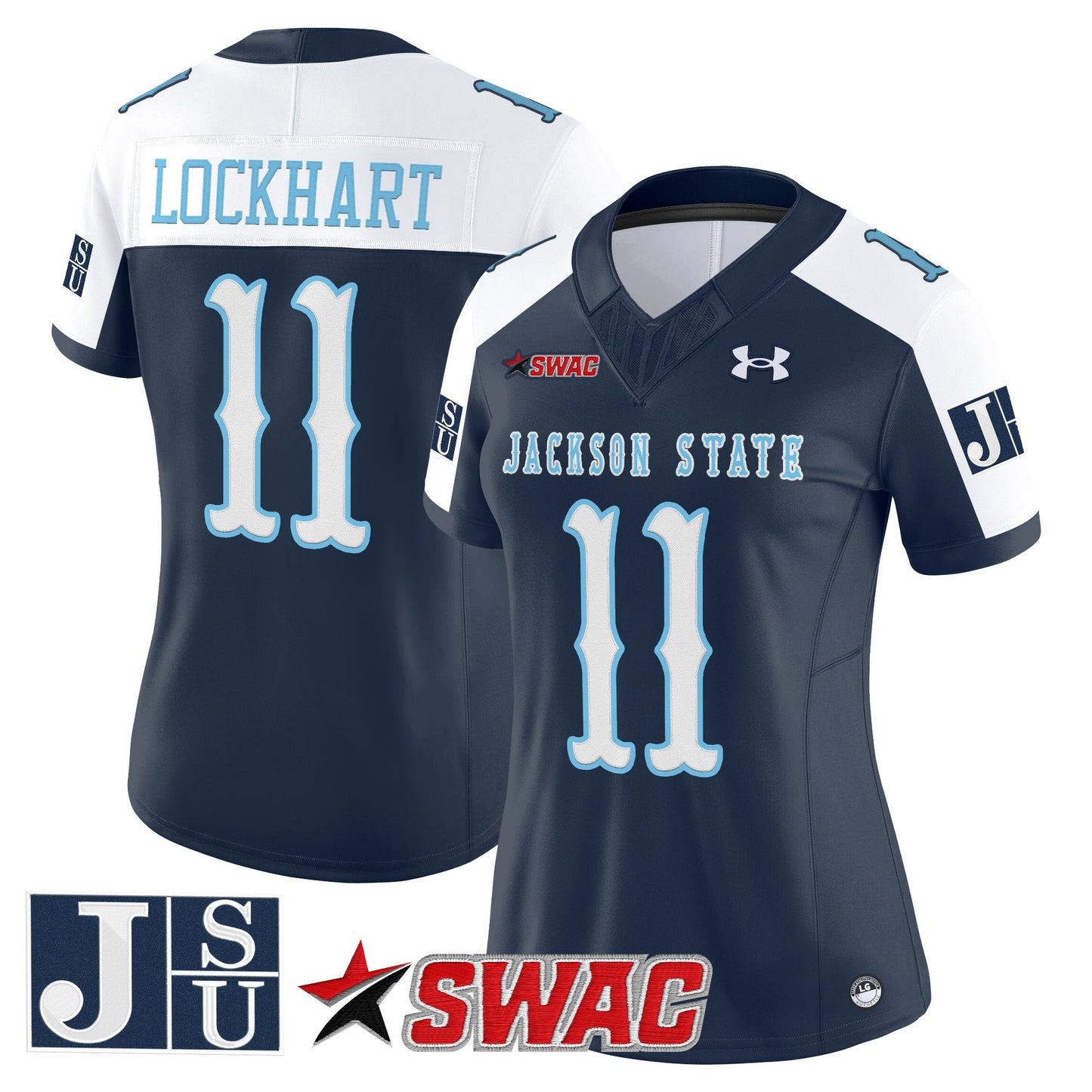 Women's Jackson State Tigers 2026 Vapor Limited Jersey V2 - All Stitched