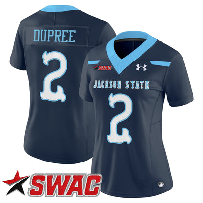 Women's Jackson State Tigers 2026 Vapor Limited Jersey V2 - All Stitched