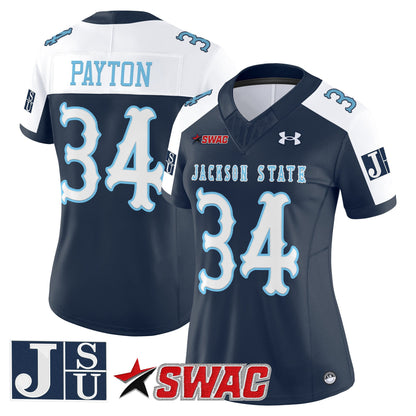 Women's Jackson State Tigers 2026 Vapor Limited Jersey V2 - All Stitched