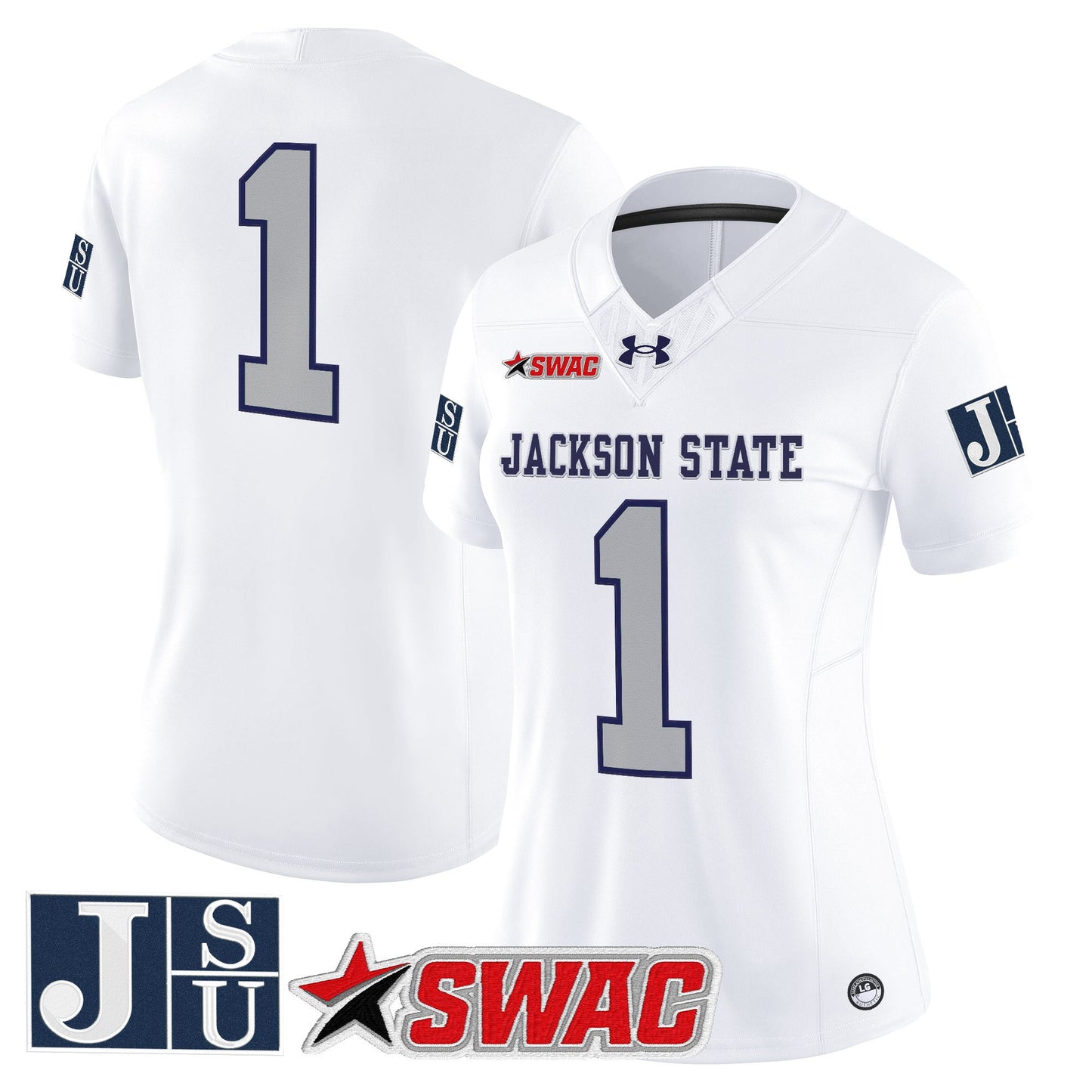 Women's Jackson State Tigers 2026 Vapor Limited Jersey - All Stitched