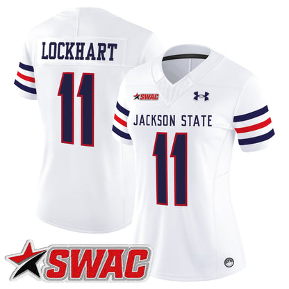 Women's Jackson State Tigers 2026 Vapor Limited Jersey - All Stitched