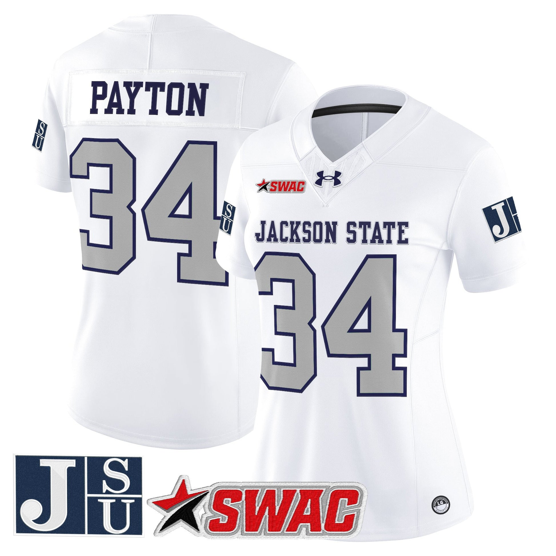Women's Jackson State Tigers 2026 Vapor Limited Jersey - All Stitched