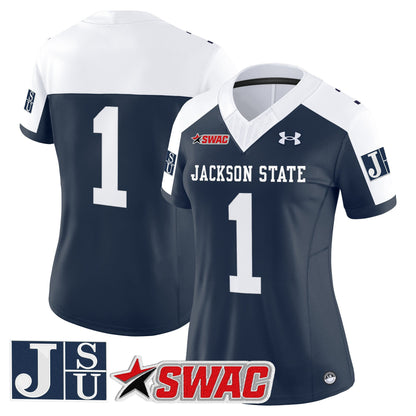 Women's Jackson State Tigers 2026 Vapor Limited Jersey - All Stitched