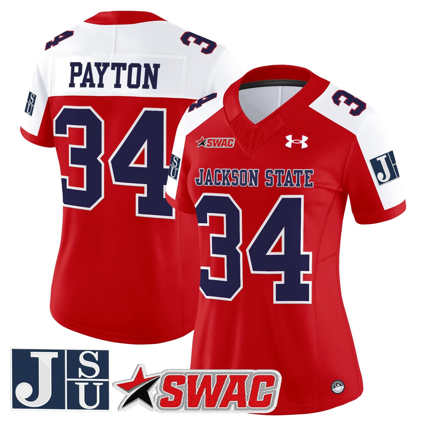 Women's Jackson State Tigers 2026 Vapor Limited Jersey - All Stitched