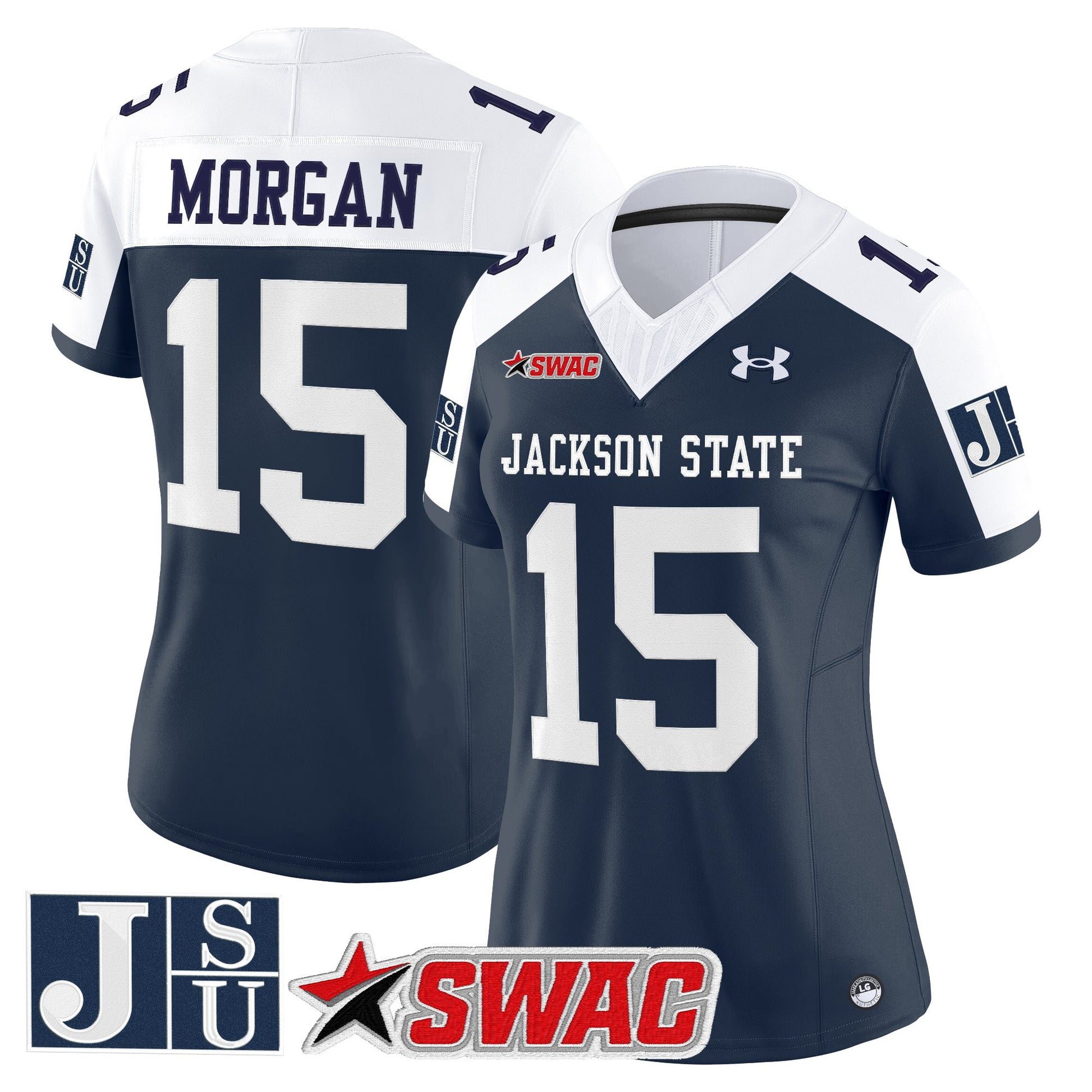 Women's Jackson State Tigers 2026 Vapor Limited Jersey - All Stitched