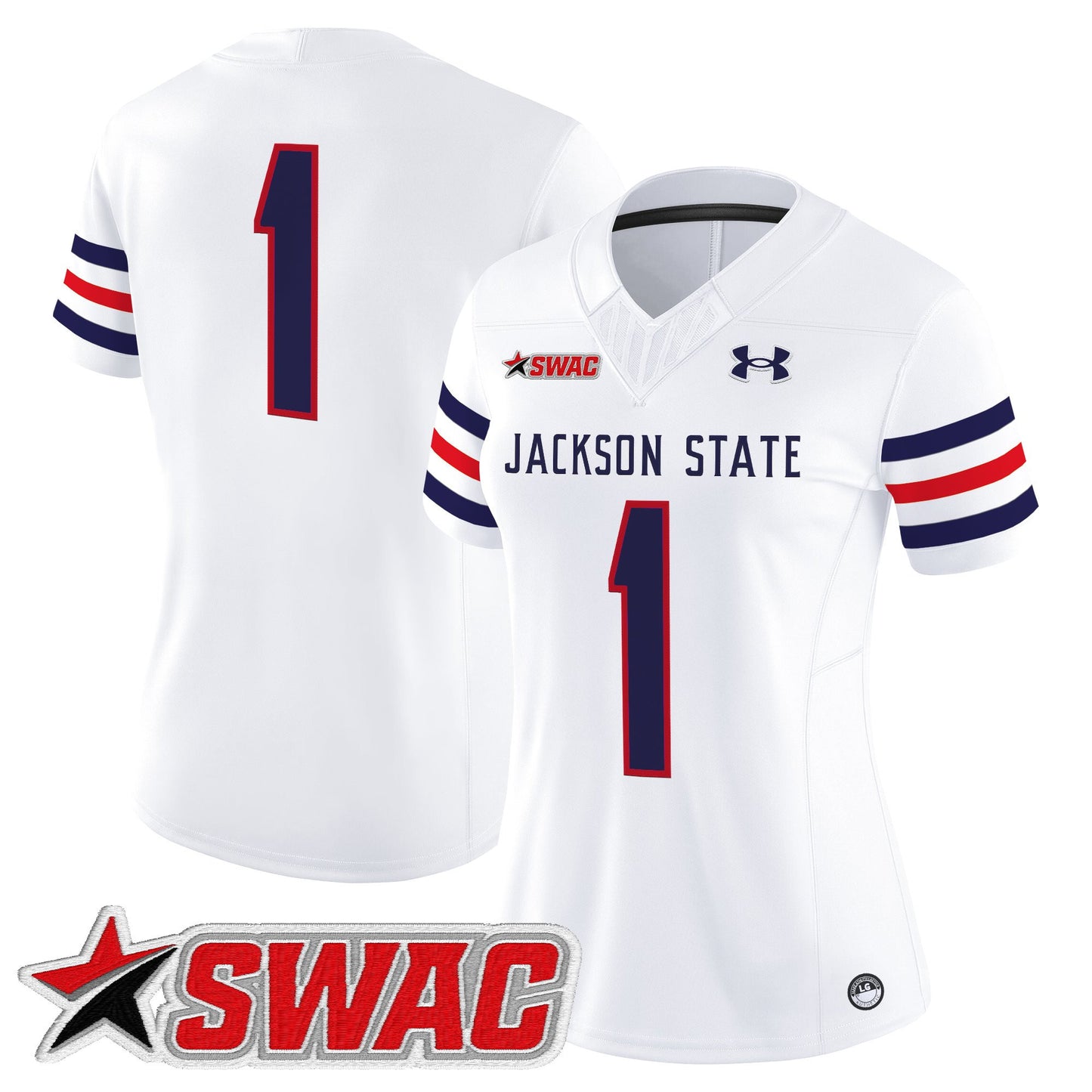 Women's Jackson State Tigers 2026 Vapor Limited Jersey - All Stitched
