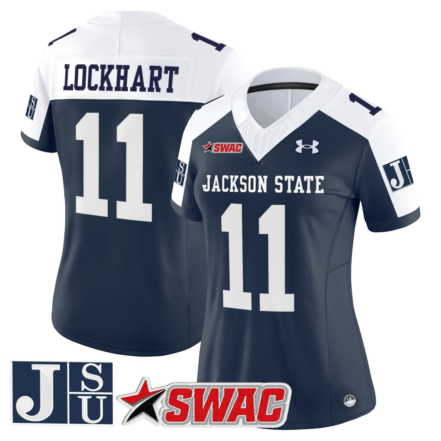 Women's Jackson State Tigers 2026 Vapor Limited Jersey - All Stitched
