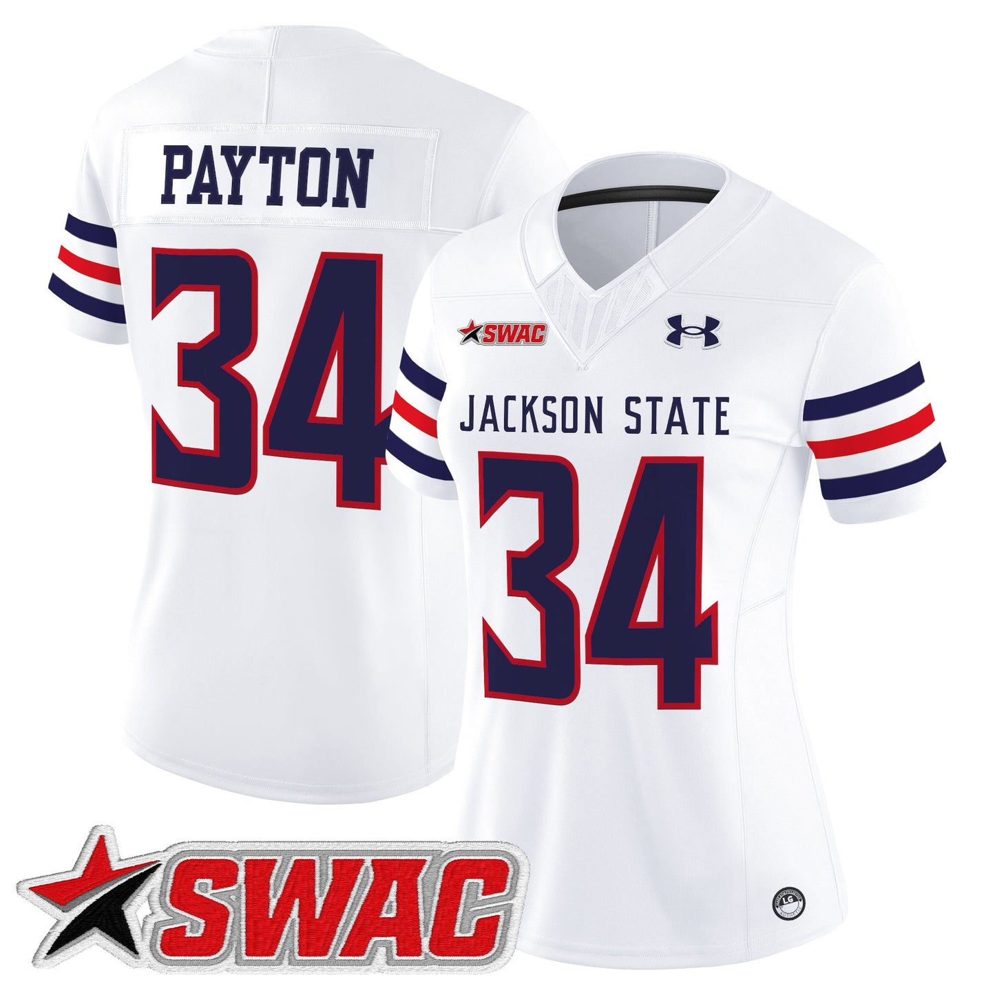 Women's Jackson State Tigers 2026 Vapor Limited Jersey - All Stitched