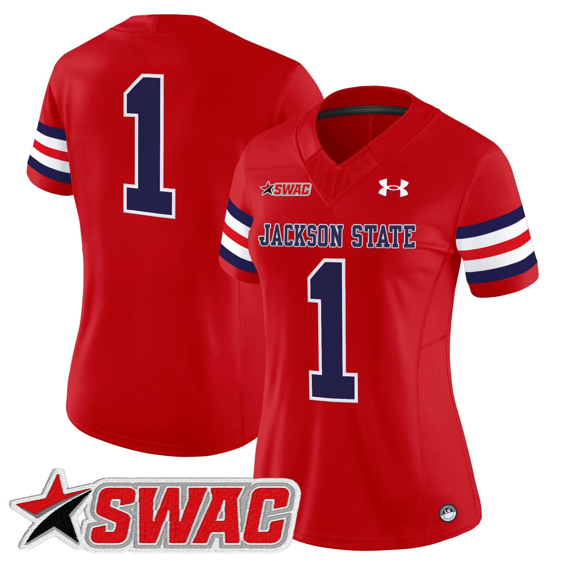 Women's Jackson State Tigers 2026 Vapor Limited Jersey - All Stitched