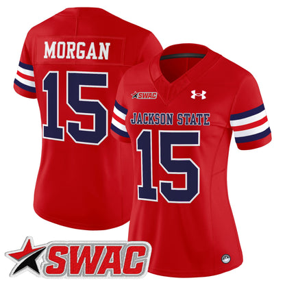 Women's Jackson State Tigers 2026 Vapor Limited Jersey - All Stitched