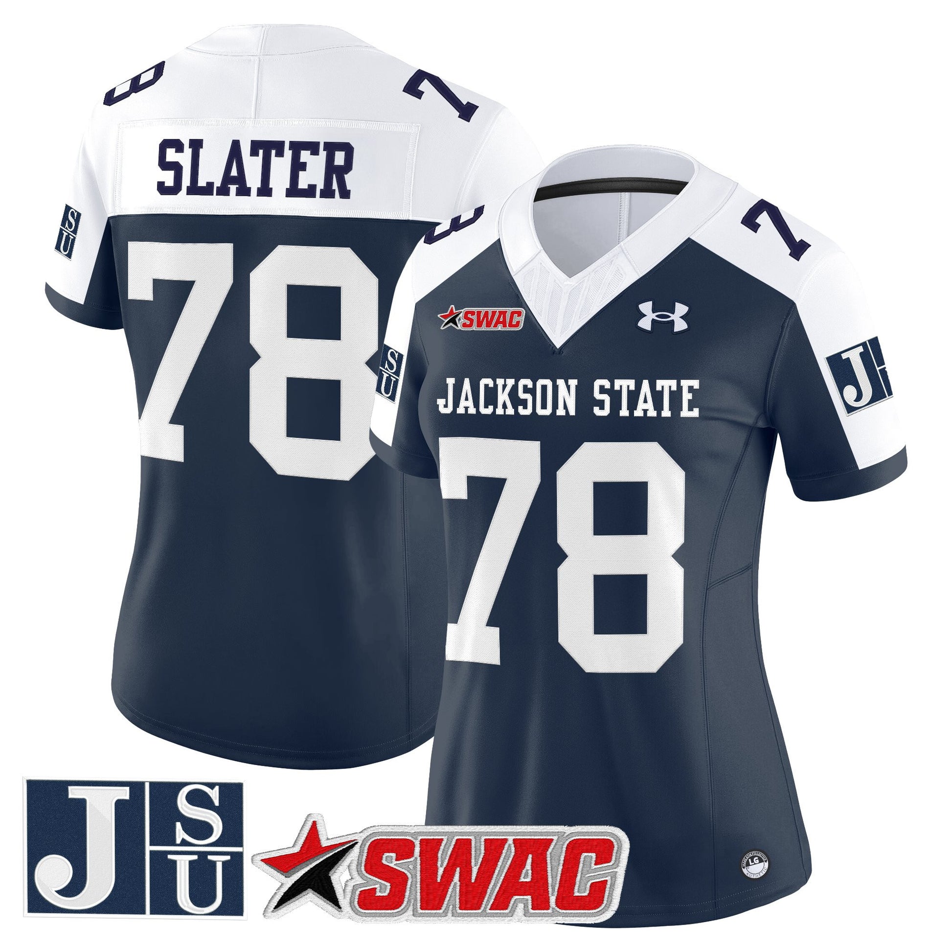 Women's Jackson State Tigers 2026 Vapor Limited Jersey - All Stitched