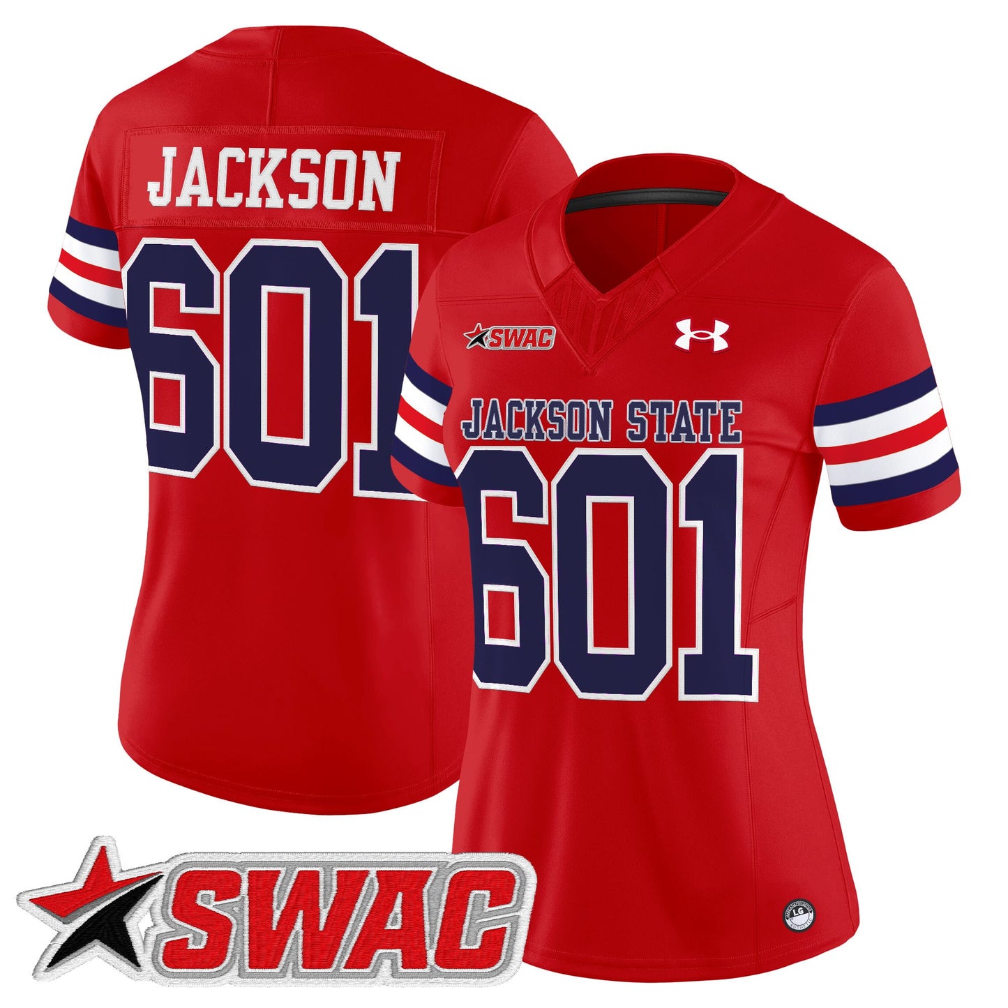 Women's Jackson State Tigers 2026 Vapor Limited Jersey - All Stitched