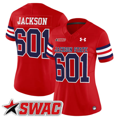 Women's Jackson State Tigers 2026 Vapor Limited Jersey - All Stitched