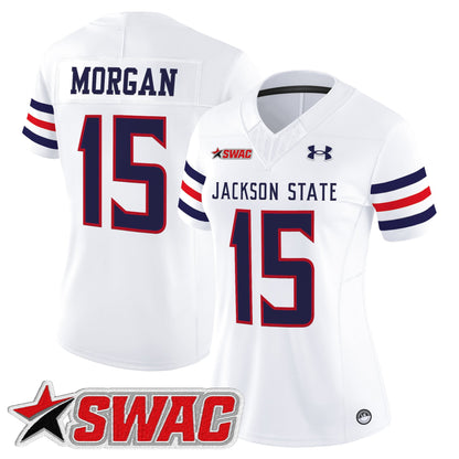 Women's Jackson State Tigers 2026 Vapor Limited Jersey - All Stitched
