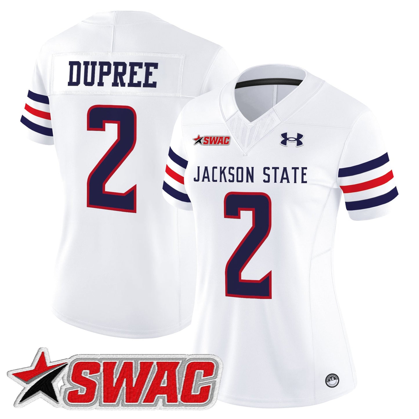Women's Jackson State Tigers 2026 Vapor Limited Jersey - All Stitched