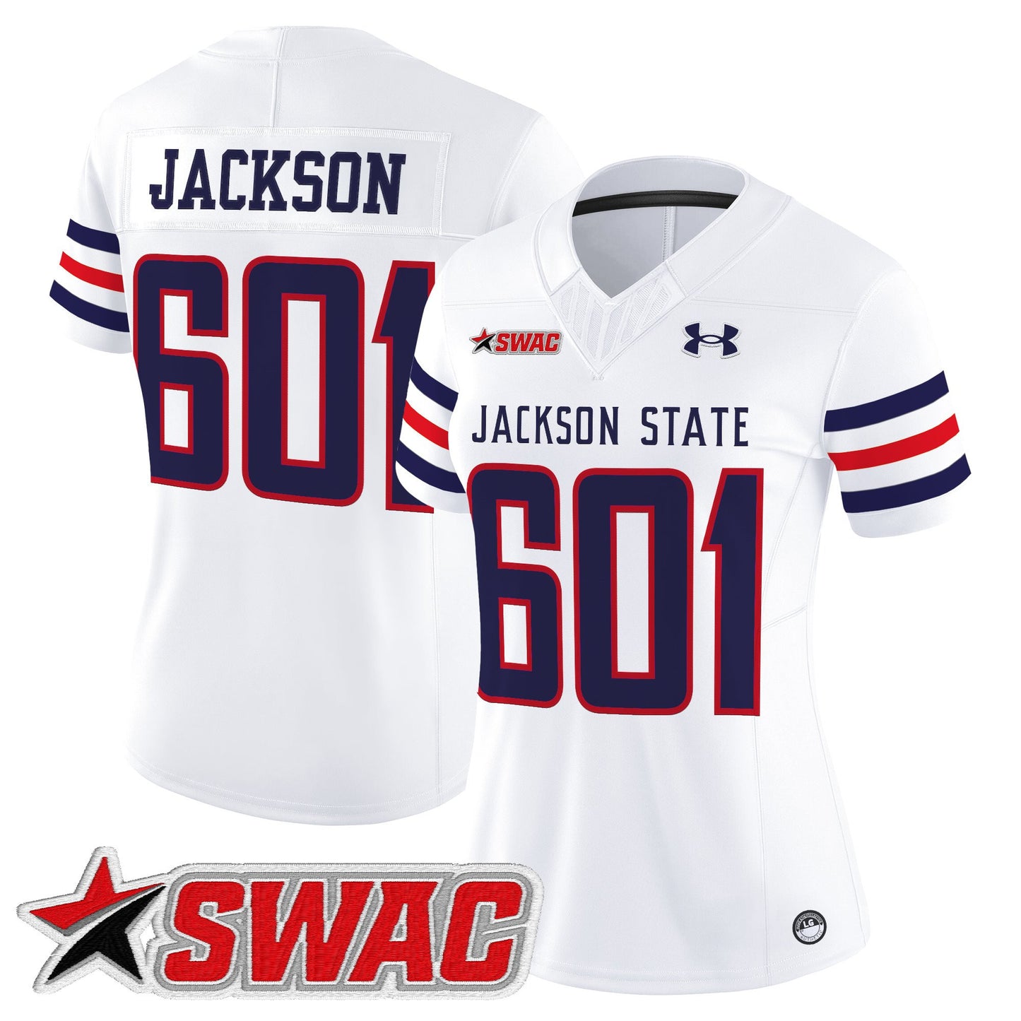 Women's Jackson State Tigers 2026 Vapor Limited Jersey - All Stitched