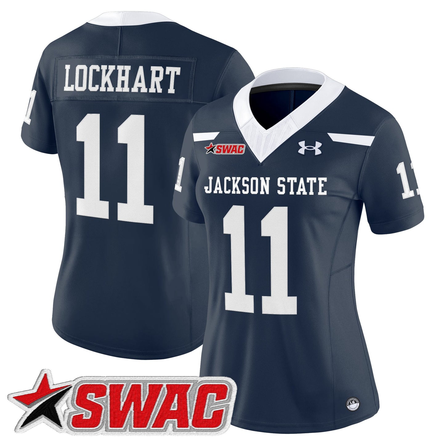 Women's Jackson State Tigers 2026 Vapor Limited Jersey - All Stitched