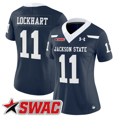 Women's Jackson State Tigers 2026 Vapor Limited Jersey - All Stitched