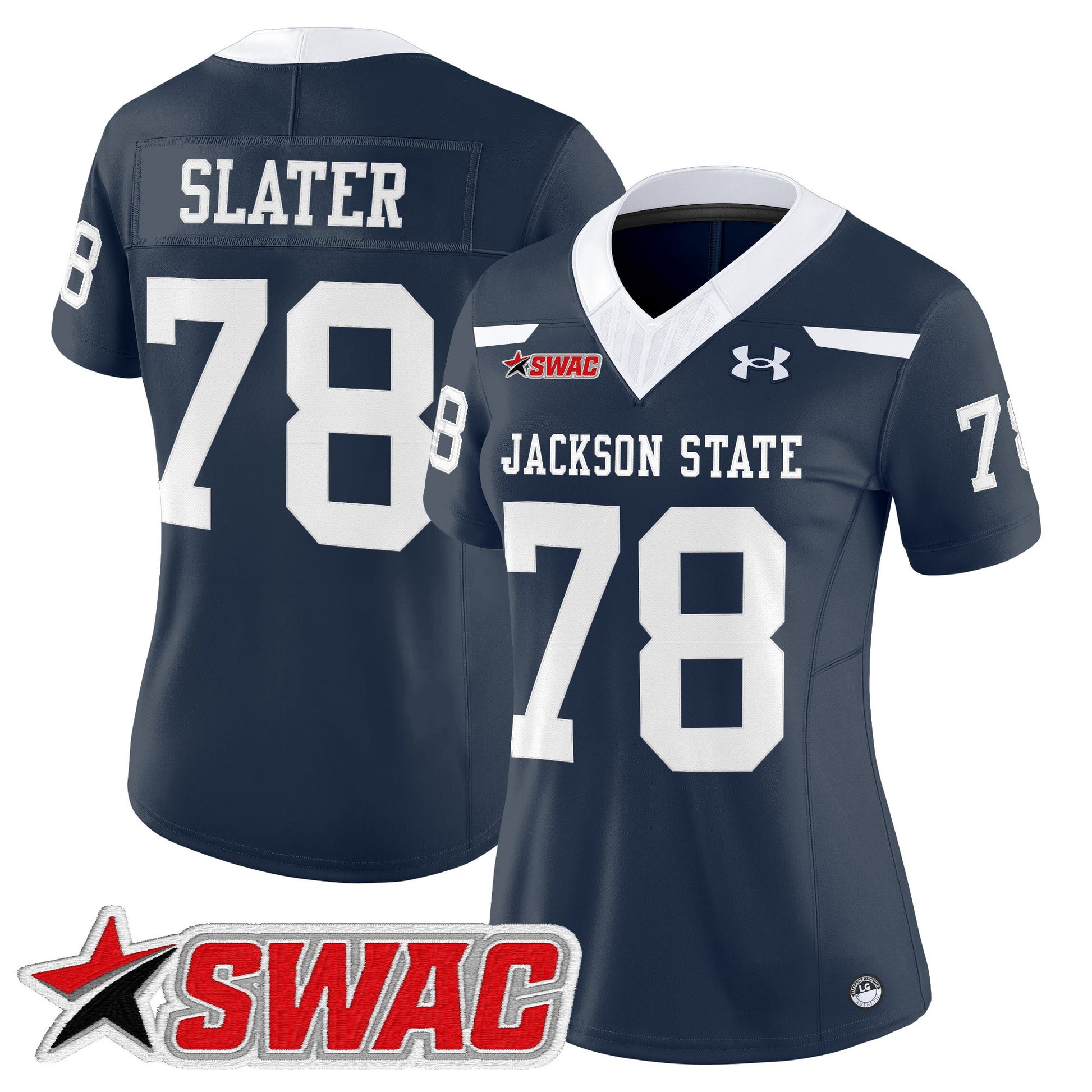 Women's Jackson State Tigers 2026 Vapor Limited Jersey - All Stitched
