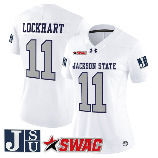 Women's Jackson State Tigers 2026 Vapor Limited Jersey - All Stitched