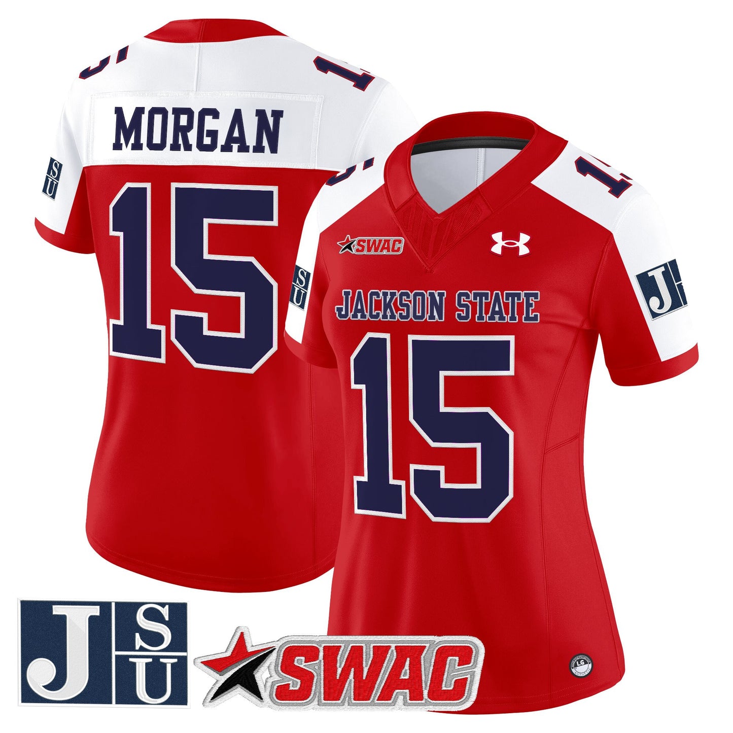 Women's Jackson State Tigers 2026 Vapor Limited Jersey - All Stitched