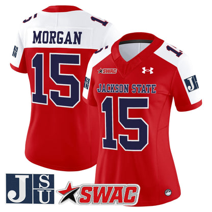 Women's Jackson State Tigers 2026 Vapor Limited Jersey - All Stitched
