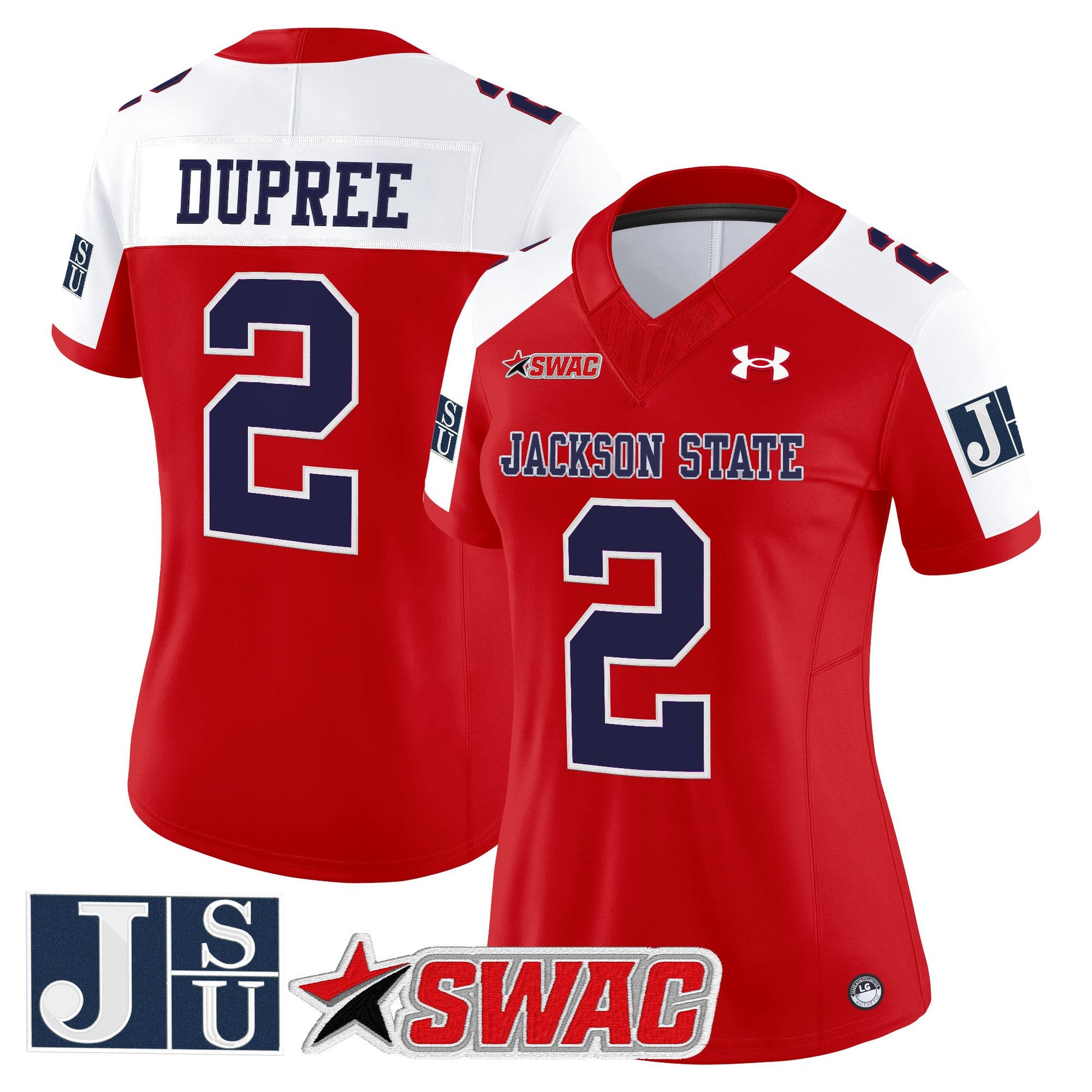 Women's Jackson State Tigers 2026 Vapor Limited Jersey - All Stitched