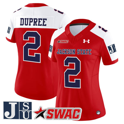 Women's Jackson State Tigers 2026 Vapor Limited Jersey - All Stitched