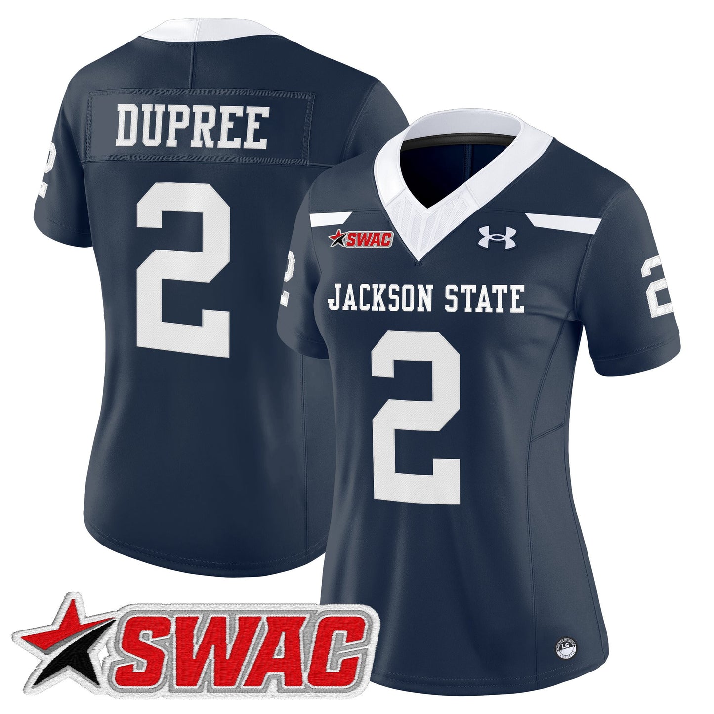 Women's Jackson State Tigers 2026 Vapor Limited Jersey - All Stitched