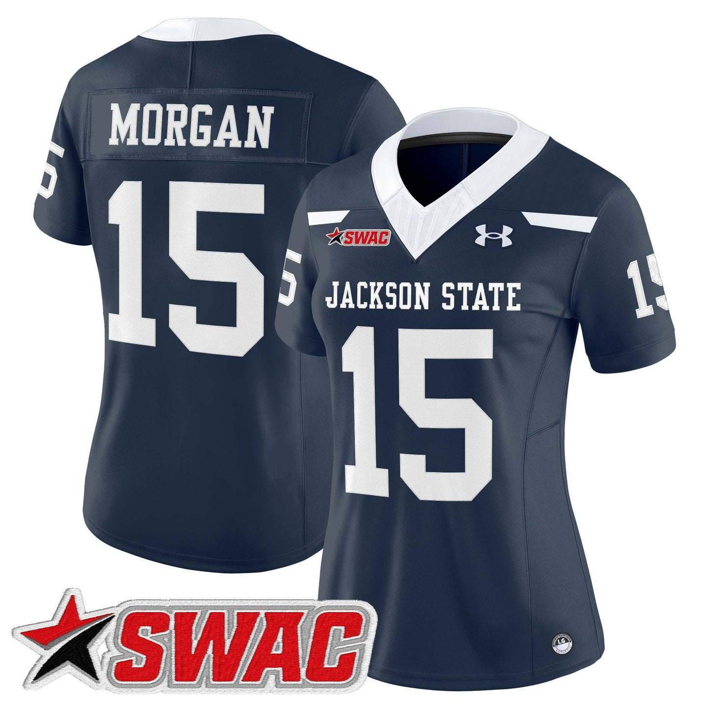 Women's Jackson State Tigers 2026 Vapor Limited Jersey - All Stitched