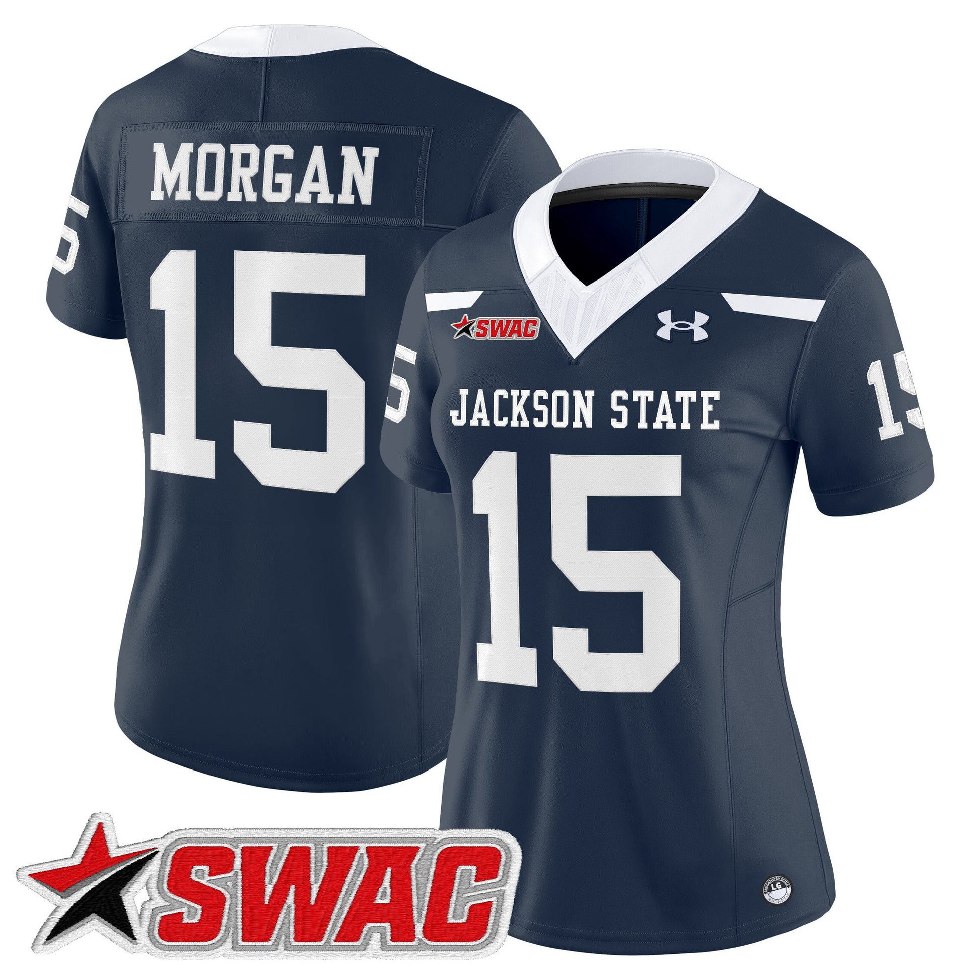 Women's Jackson State Tigers 2026 Vapor Limited Jersey - All Stitched