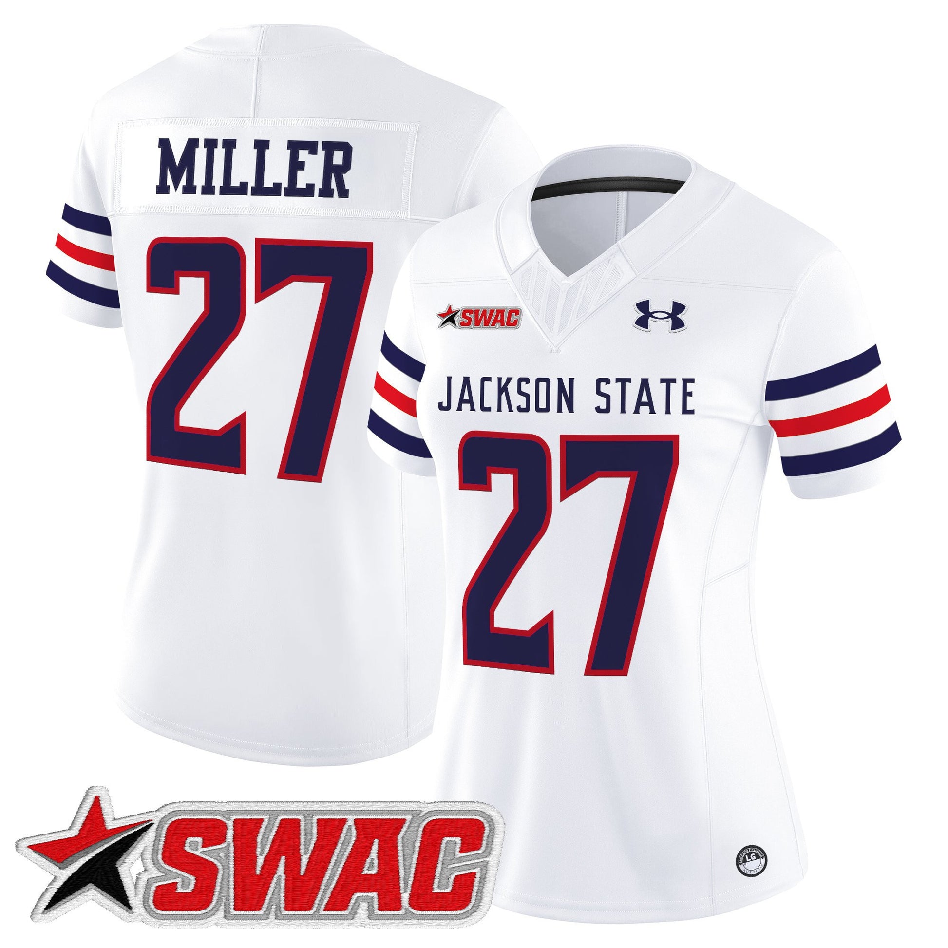 Women's Jackson State Tigers 2026 Vapor Limited Jersey - All Stitched