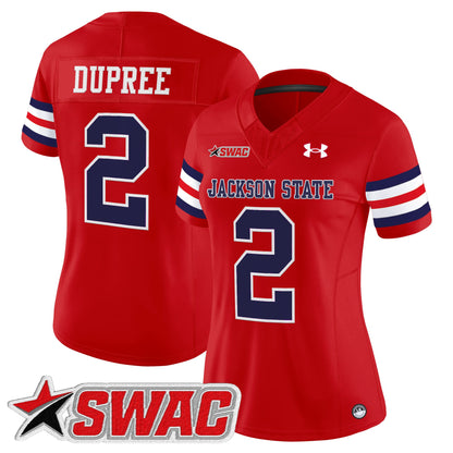 Women's Jackson State Tigers 2026 Vapor Limited Jersey - All Stitched
