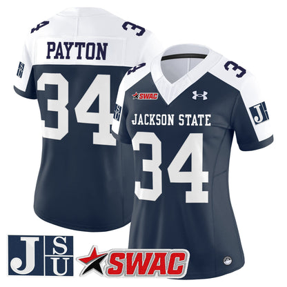 Women's Jackson State Tigers 2026 Vapor Limited Jersey - All Stitched
