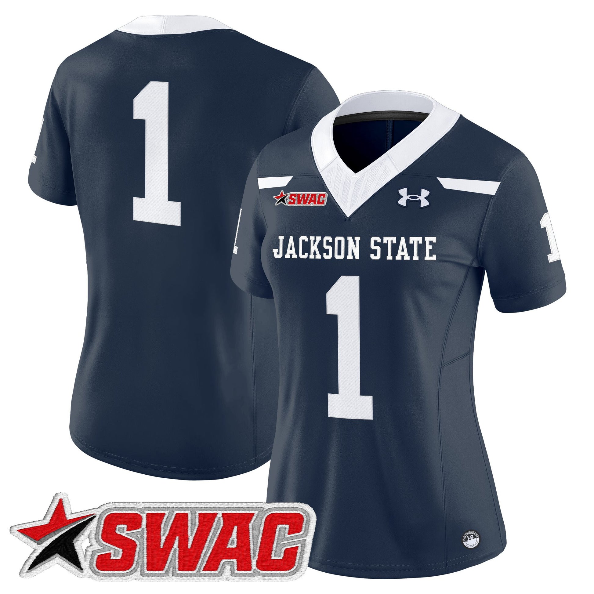 Women's Jackson State Tigers 2026 Vapor Limited Jersey - All Stitched