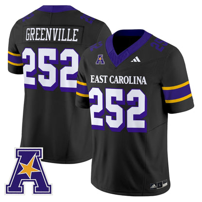 Men's East Carolina Pirates 2025 Vapor Limited Jersey - All Stitched