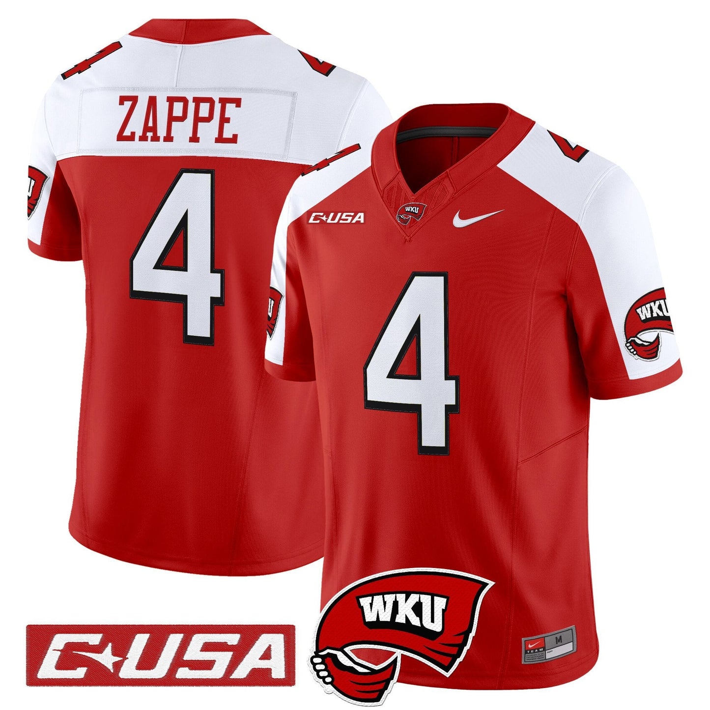 Men's Western Kentucky Hilltoppers 2025 Vapor Limited Jersey - All Stitched