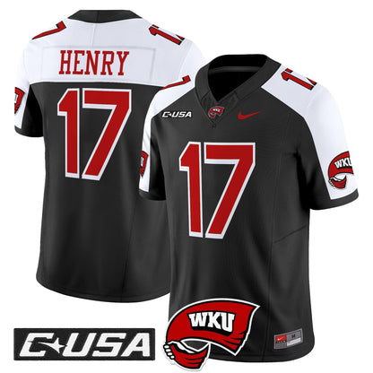 Men's Western Kentucky Hilltoppers 2025 Vapor Limited Jersey - All Stitched