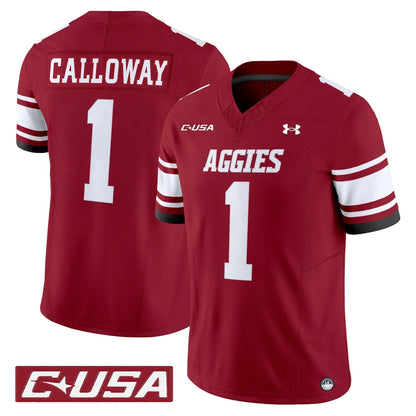 Men's New Mexico State Aggies 2025 Vapor Limited Jersey - All Stitched