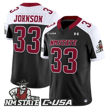 Men's New Mexico State Aggies 2025 Vapor Limited Jersey - All Stitched