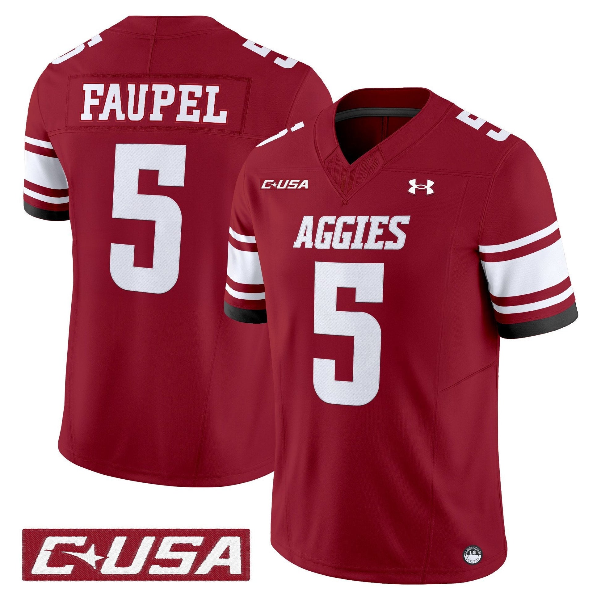 Men's New Mexico State Aggies 2025 Vapor Limited Jersey - All Stitched