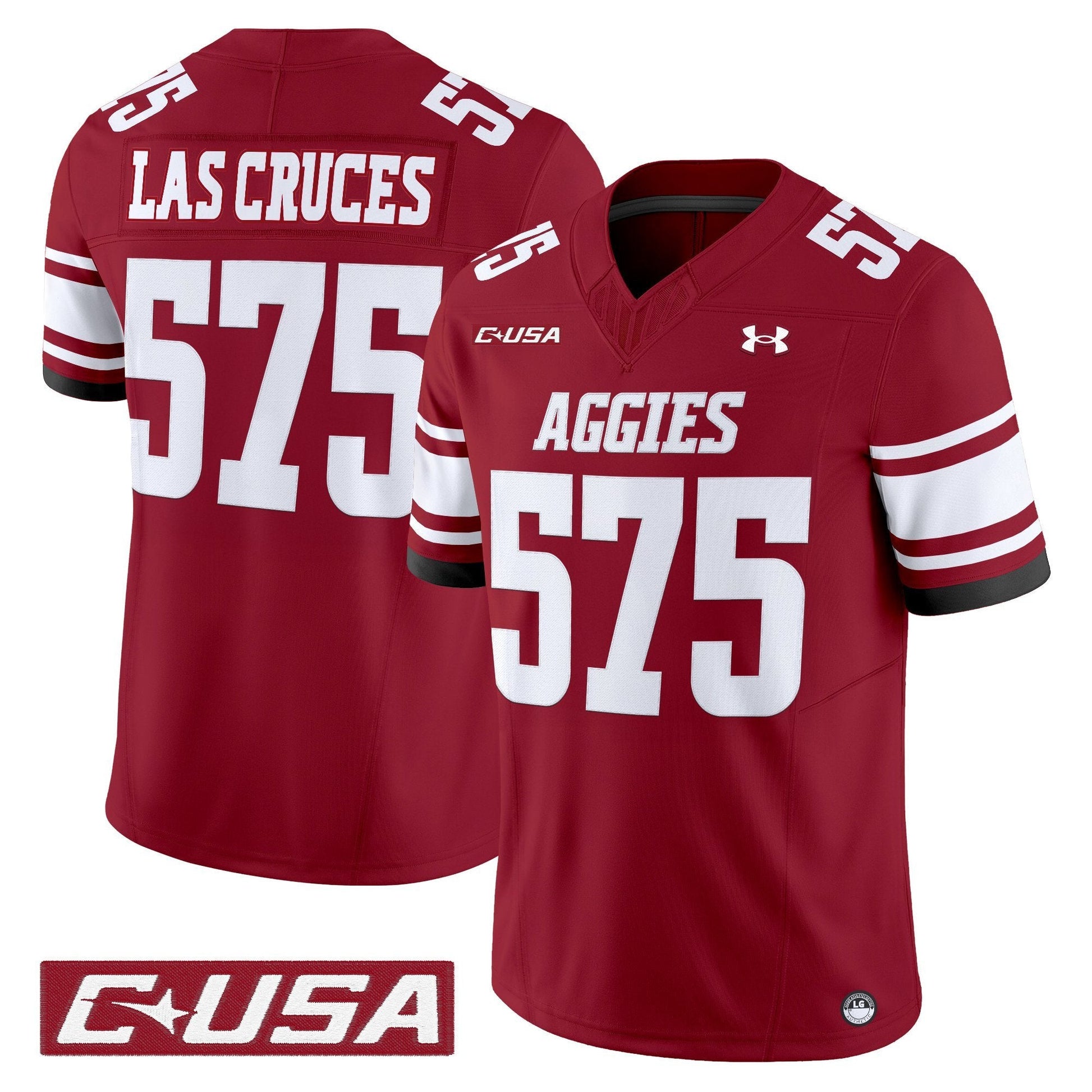 Men's New Mexico State Aggies 2025 Vapor Limited Jersey - All Stitched