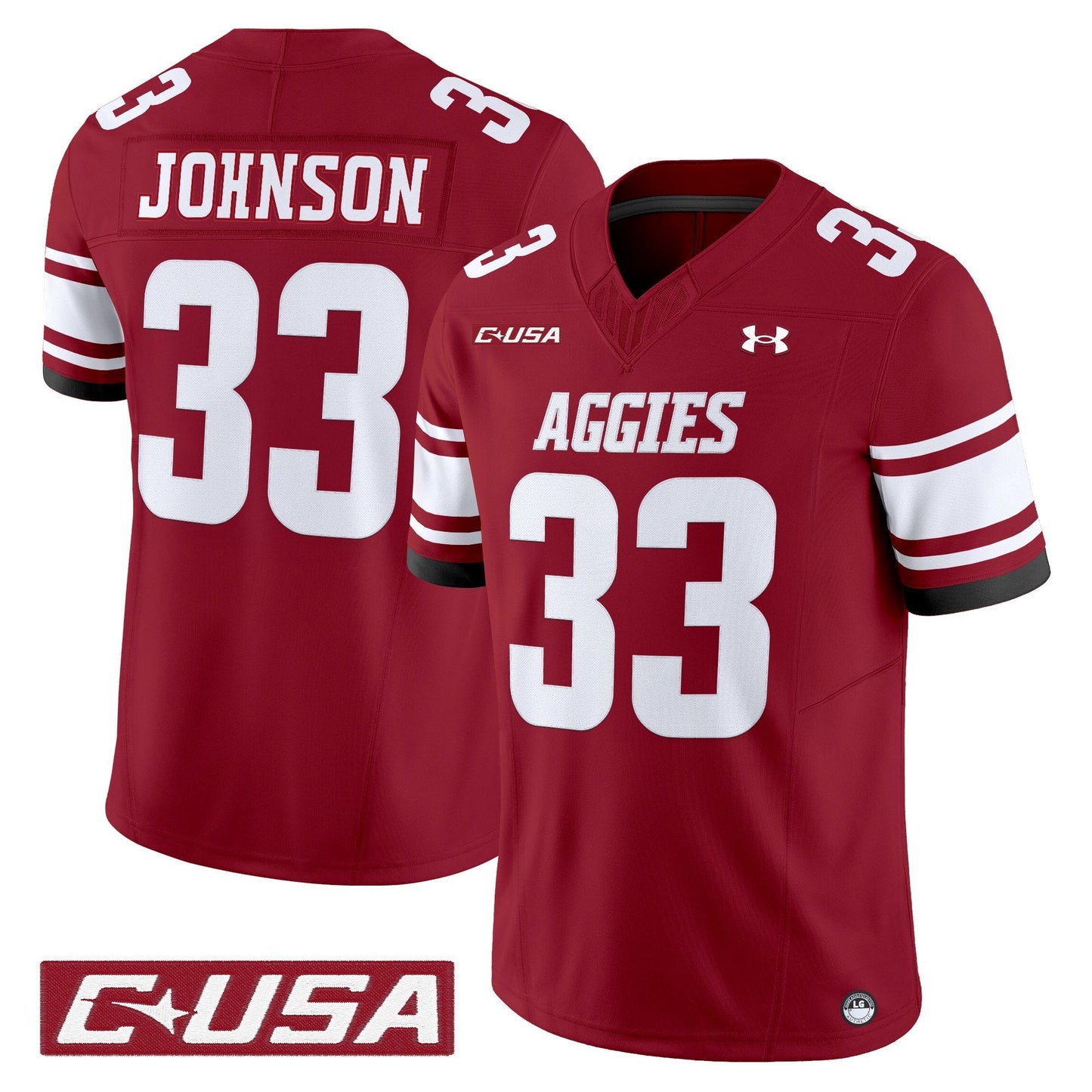 Men's New Mexico State Aggies 2025 Vapor Limited Jersey - All Stitched