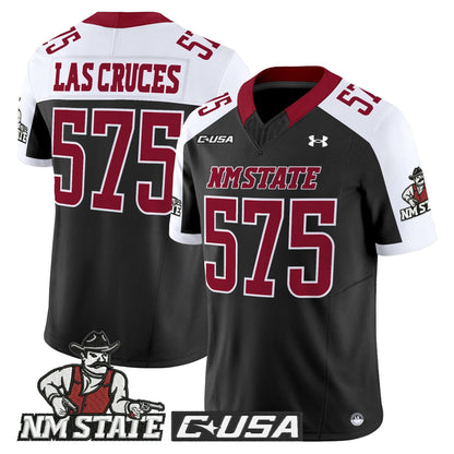 Men's New Mexico State Aggies 2025 Vapor Limited Jersey - All Stitched
