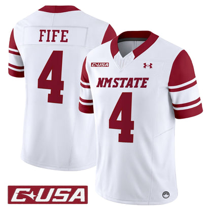 Men's New Mexico State Aggies 2025 Vapor Limited Jersey - All Stitched