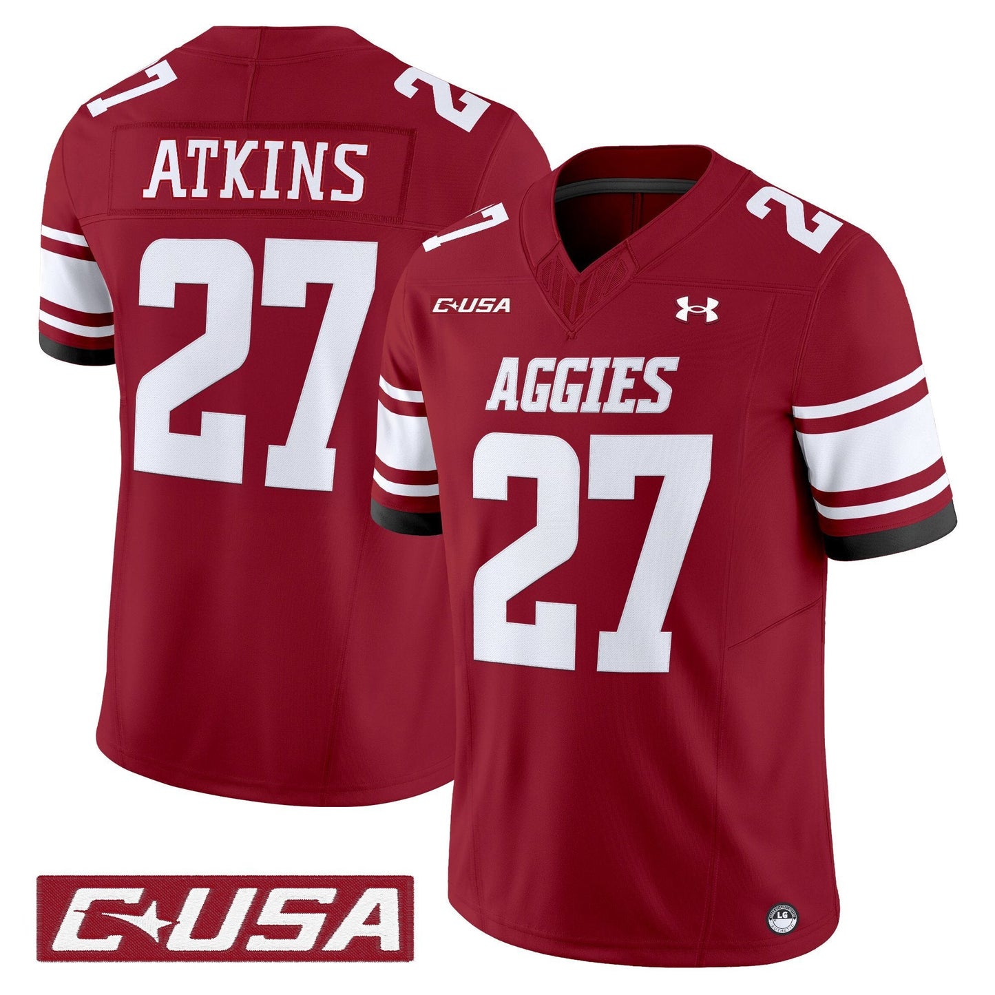 Men's New Mexico State Aggies 2025 Vapor Limited Jersey - All Stitched